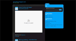 Desktop Screenshot of aboysthing.blogspot.com