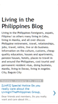 Mobile Screenshot of livinginthephilippinesblog.blogspot.com