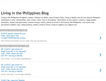 Tablet Screenshot of livinginthephilippinesblog.blogspot.com