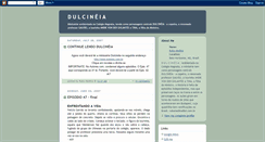 Desktop Screenshot of dulcineia.blogspot.com
