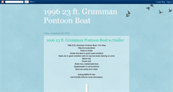 Desktop Screenshot of grummanpontoon.blogspot.com