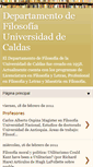 Mobile Screenshot of filosofiaucaldas.blogspot.com