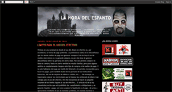 Desktop Screenshot of lahoradelespanto.blogspot.com