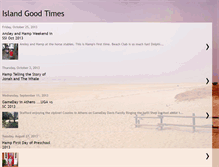 Tablet Screenshot of islandgoodtimes.blogspot.com