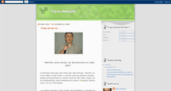 Desktop Screenshot of flaviomenezesblog.blogspot.com