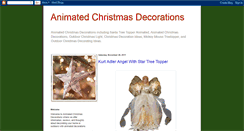 Desktop Screenshot of animatedchristmasdecorations.blogspot.com