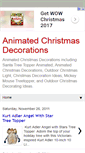 Mobile Screenshot of animatedchristmasdecorations.blogspot.com