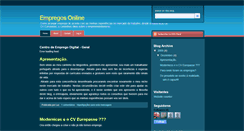 Desktop Screenshot of lusoempregos.blogspot.com