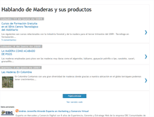 Tablet Screenshot of hablandodemaderas.blogspot.com