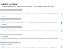 Tablet Screenshot of lusikkalattiaan.blogspot.com