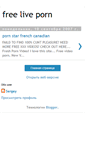 Mobile Screenshot of free-live-porn.blogspot.com