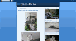 Desktop Screenshot of kittenblogblue-eldar.blogspot.com