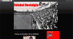 Desktop Screenshot of futebolnostalgia.blogspot.com