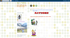 Desktop Screenshot of ajarnpalida.blogspot.com