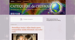 Desktop Screenshot of junior-catequesecrisma.blogspot.com