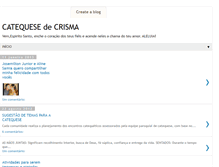 Tablet Screenshot of junior-catequesecrisma.blogspot.com