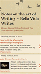 Mobile Screenshot of bellavidawrites.blogspot.com