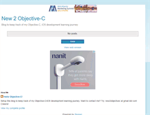 Tablet Screenshot of new2objectivec.blogspot.com