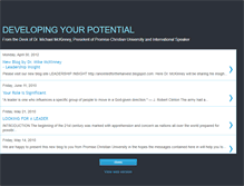 Tablet Screenshot of developingyourpotential.blogspot.com