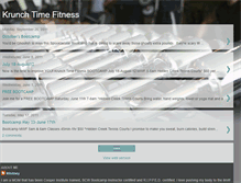 Tablet Screenshot of getfitwithwhit.blogspot.com