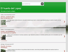 Tablet Screenshot of elhuertodellopez.blogspot.com