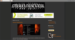 Desktop Screenshot of enslavedinblackness.blogspot.com