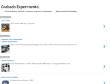 Tablet Screenshot of grabadoexperimental.blogspot.com