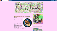 Desktop Screenshot of lletreslligades.blogspot.com