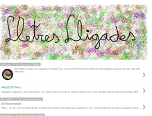Tablet Screenshot of lletreslligades.blogspot.com