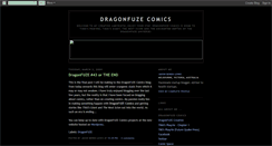 Desktop Screenshot of dragonfuzecomics.blogspot.com