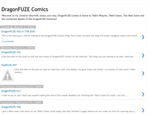 Tablet Screenshot of dragonfuzecomics.blogspot.com