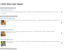 Tablet Screenshot of littlemisscakemaker.blogspot.com