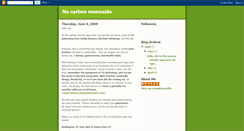 Desktop Screenshot of nocarbonmonoxide.blogspot.com