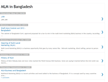 Tablet Screenshot of mlminbangladesh.blogspot.com