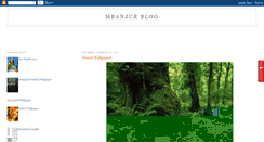 Desktop Screenshot of mbanjurblog.blogspot.com