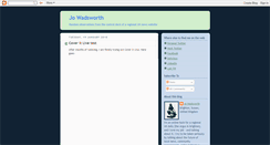 Desktop Screenshot of jowadsworth.blogspot.com
