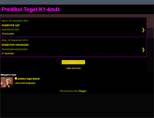 Tablet Screenshot of k14m4t.blogspot.com