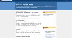 Desktop Screenshot of modernhouseplans.blogspot.com