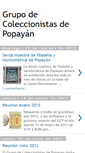 Mobile Screenshot of grupocoleccionistaspopayan.blogspot.com
