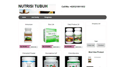 Desktop Screenshot of nutrisitubuh1.blogspot.com