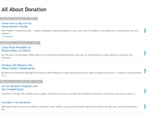 Tablet Screenshot of donatenews.blogspot.com