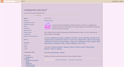 Desktop Screenshot of gray4comments.blogspot.com