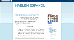 Desktop Screenshot of hablenespanhol.blogspot.com