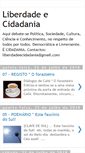 Mobile Screenshot of liberdadeecidadania.blogspot.com