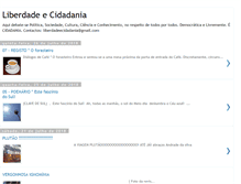 Tablet Screenshot of liberdadeecidadania.blogspot.com