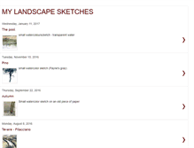 Tablet Screenshot of mylandscapesketches.blogspot.com