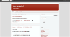 Desktop Screenshot of inovacaogis.blogspot.com