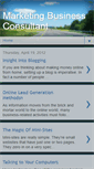 Mobile Screenshot of marketer-tip.blogspot.com