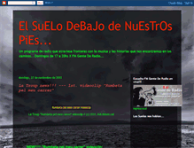 Tablet Screenshot of elsuelodebajodenuestrospies.blogspot.com