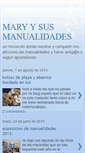 Mobile Screenshot of maryysusmanualidades.blogspot.com